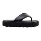 Tamanco Flatform Tratorada Moleca 5489.100 Preto