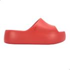 Tamanco Melissa Free Platform Slide Adulto Vermelho