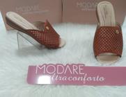 Tamanco Modare Anabela Slide Tela Floather- 7127.258