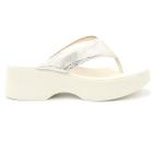 Tamanco Moleca 5503.105 Salto Flatform Dedo Casual Feminino