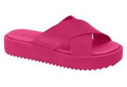 Tamanco Papete Feminino Moleca Slide Tiras Plataforma Flat