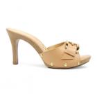 Tamanco Tchocco Salto Fino com Fivela