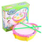 Tambor Infantil Musical com Luz e Som Flash Drum - Peng Zhan