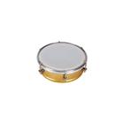 Tamborim Aluminio 55 mm Ouro Samba Music TBA-55 Dourado