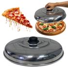 Tampa Abafador De Forma Pizza 37 Cm Em Alumínio Universal - Fort-lar