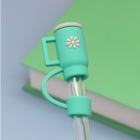 Tampa De Canudo De 10mm Compatível Com Copo Diversos, Protetores, Silicone, Reutilizável Cobertura À Prova De Poeira