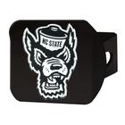 Tampa de Engate FANMATS 25584 - NC State Wolfpack - Metal Preto