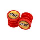 Tampa De Guidao Esi Grips Plug Ponta Da Manopla Vermelho