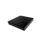 Tampa de Proteção Para Fogão Cooktop 4 Bocas 62x52cm Mesa de Apoio Para Cozinha em MDF Preta - Palleter