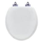 Tampa De Vaso Almofadada Amortecedor Colonial Branco Hervy - Pontto Lavabo