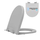 Tampa de Vaso Assento Sanitário Incepa Calypso Tupan Polipropileno Anatômico Resistente com Fixador Ajustável