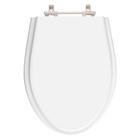 Tampa de Vaso Poliester Victoria Neve (Branco) para Bacia Ideal Standard