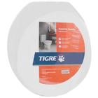 Tampa de vaso sanitario almofadado Macio branco tigre Suavit Vaso Oval Universal