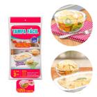 Tampa Fácil De Alimentos Reutilizável Lavável Plástico 3 Pcs - Plastleo