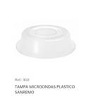 Tampa Para Alimentos Micro-ondas em Plástico Ref 810 - Sanremo - UNIDADE