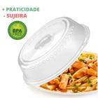 Tampa Para Microondas Tampa de Proteção De Alimentos Livre Bpa - Plasnorthon