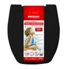 Tampa para Vaso Almofadado Retangular Iris Onix 1.6gpf 6.0lpf