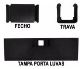 Tampa Porta Luvas Gol Voyage Parati Saveiro 1980 1981 1982 1983 1984 a 1986 + Trava + Fecho Completo