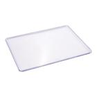 Tampa Retangular enCaixa em Poliestireno Transparente T9 29,2x21,9x0,85cm - Plasutil