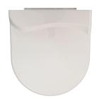 Tampa Sanitario Calypso PP Resistente Branco