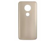 Tampa Traseira Para Moto G7 Play Xt1952 Dourado