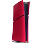 Tampas Capa Carcasa Ps5 Slim Volcanic Red Vermelha PS5 Com ou Sem Drive - Sony