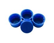 Tampas Plásticas Azul Alta 28mm C/ Lacre Para Garrafa Pet 1000 Unidades