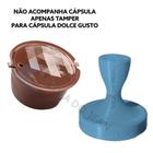 Tamper Socador Cápsula Dolce Gusto Reutilizável Café Azul - Designjean