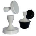 Tamper Socador Cápsula Dolce Gusto Reutilizável Café Branco - Designjean