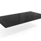 Tampo de Mesa de Jantar Com Vidro 160x90 Preto