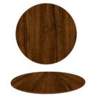Tampo em MDF Redondo 100 cm - Imbuia