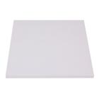 Tampo Quadrado 80 cm (Largura) P25 Pandin MDP 2,50 cm (altura) Cor Branco