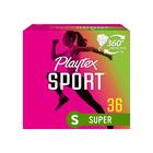 Tampões Playtex Sport Super Absorbency, sem perfume, 36 quilates