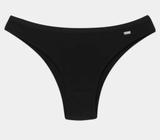 Tanga Loba em Cotton sem Costura Lupo Cor: Preto Tam: G