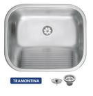 Tanque Aço Inox Tramontina 30 Litros Acetinado 50x40x22cm Válvula 3 1/2 Gratuita