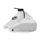 Tanque Crf230 Mx V - 7 Litros- Branco Semi Transparente Gili