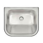 Tanque de Aço Inox Acetinado Hera de Parede 34 Litros 50x40cm c/ Válvula 3,5 Tramontina