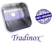 Tanque Inox 40x40x22 (AÇO 304) - TRADINOX (ORIGINAL)- ACETINADO