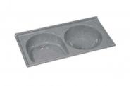 Tanque Rorato Sintetico Duplo 110 X 55cm Cinza