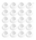 Tapa Furo Para Móveis 10Mm Kit Com 500 Unidades Branco(1316)