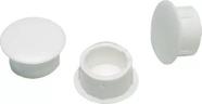 Tapa Furo Para Móveis 8Mm 100 Unidades Branco