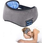 Tapa Olhos Fone De Ouvido Bluetooth Meditação Dormir Relaxar