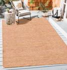 Tapete 200 X 150 Sala Quarto Sisal Terracota Antiderrapante