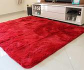 Tapete 2,00x3,00 Sala Costa Oro Shaggy Quarto Macio Grande Luxo