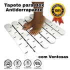 Tapete Antiderrapante para box banheiro vestiário saunas banheiras, com 108 ventosas