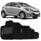 Tapete Automotivo Carpete Com A Base Em Pvc Hyundai Hb20 - Tapecars