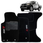 Tapete Automotivo Mitsubishi L200 Triton Carpete Base Pinada