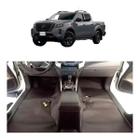 tapete automotivo premium luxo nissan frontier 2023 pro-4x