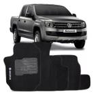 Tapete Automotivo Vw Amarok Carpete Base Pinada