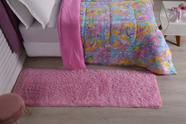 Tapete Beira de Cama Queen 2m x 55cm Peludo Antiderrapante